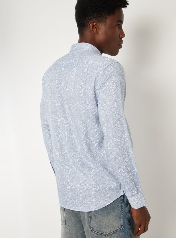 Men Floral Print Regular Fit Shirt