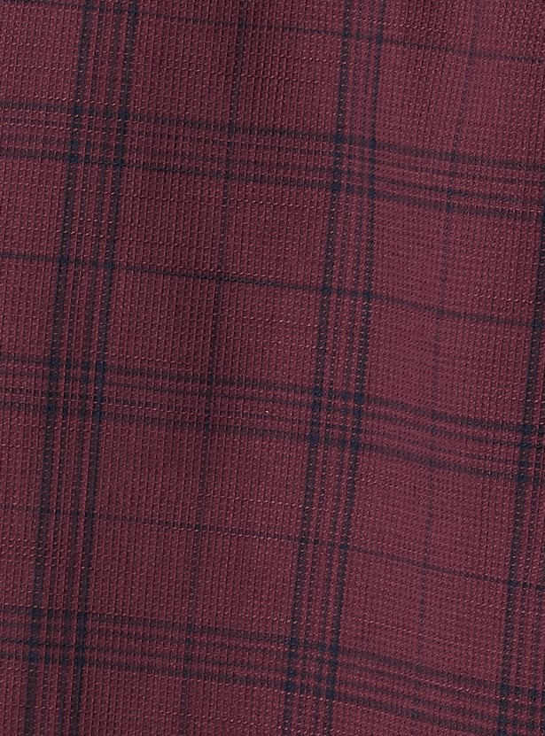 Men Checked Regular Fit Shirt