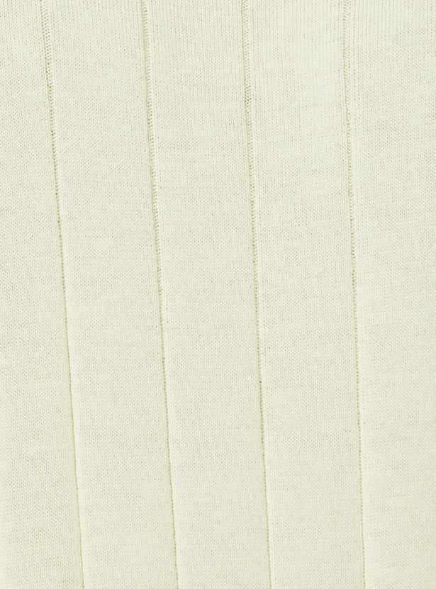 Men Knit Slim Fit Sweater