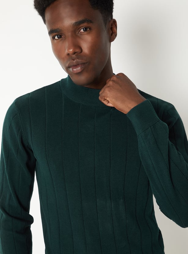 Buy Men Knit Slim Fit Sweater Online at just Rs. 1199.0