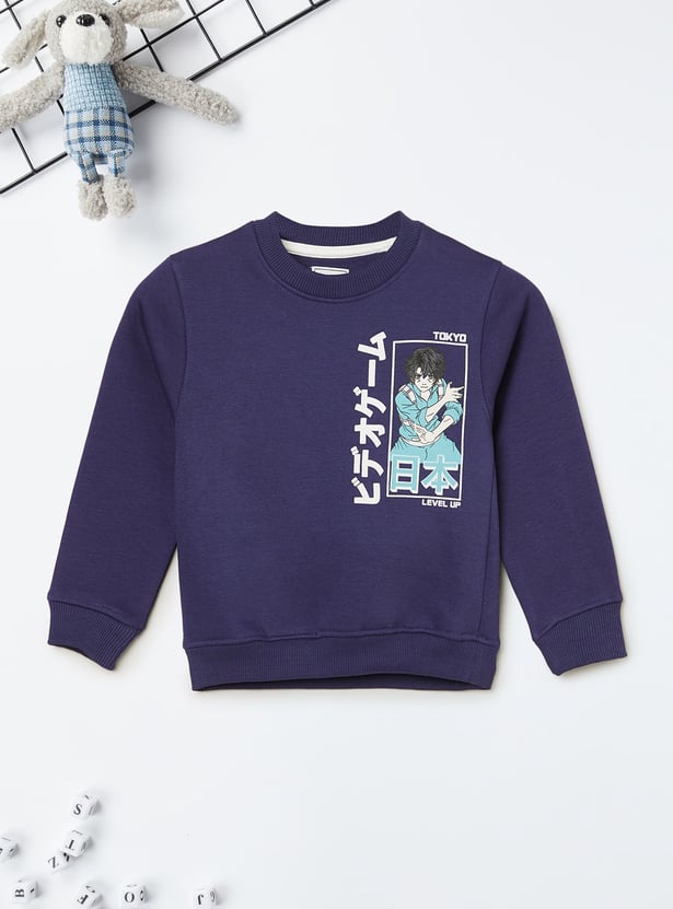 Boys Printed Sweatshirt