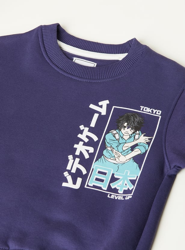Boys Printed Sweatshirt