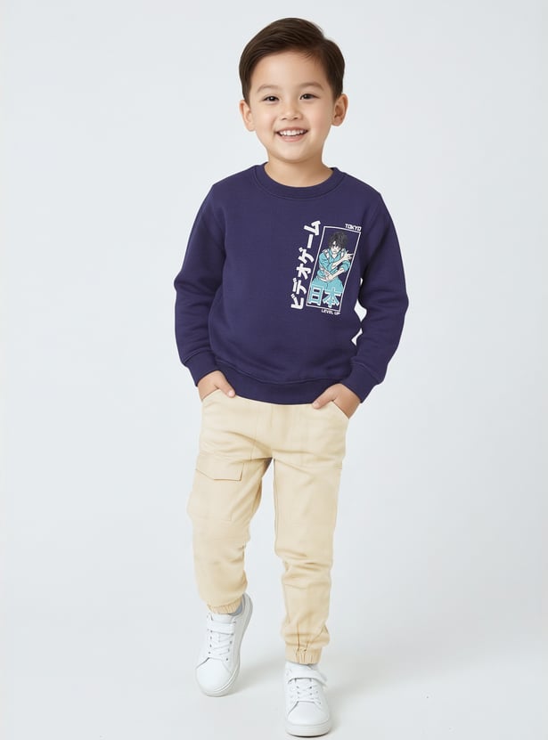 Boys Printed Sweatshirt