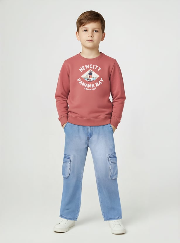 Boys Printed Sweatshirt
