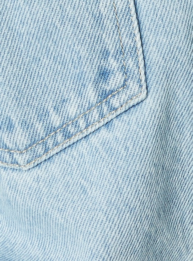 Women Washed Denim Jacket