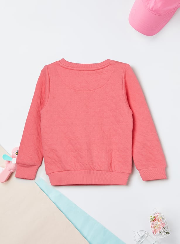 Girls Knit Sweatshirt