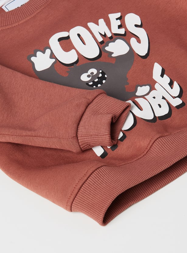 Boys Printed Sweatshirt
