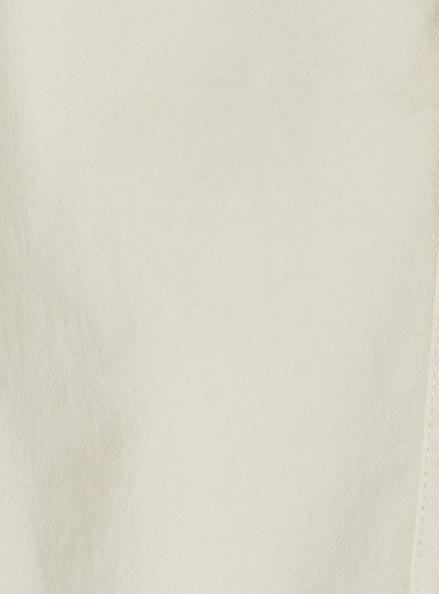 Boys Textured Cargo Joggers