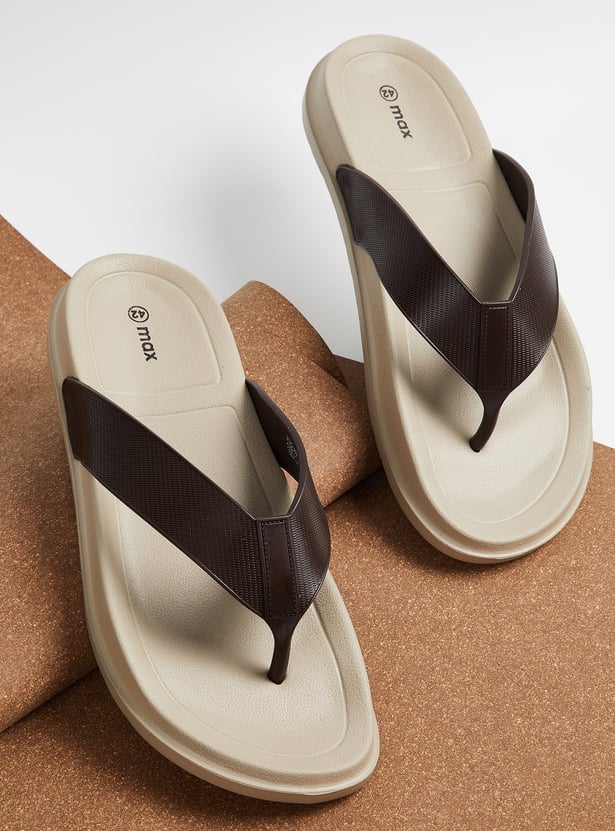 Men V-Strap Moulded Slippers