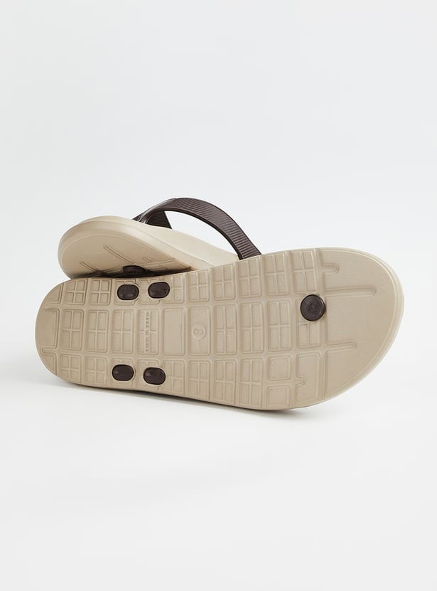 Men V-Strap Moulded Slippers
