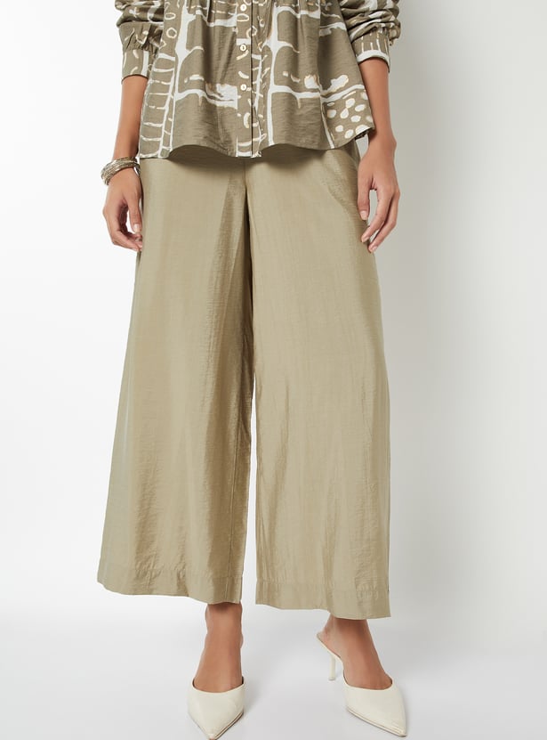 Women Solid Palazzos