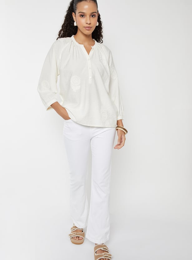 Women Embroidered Tunic