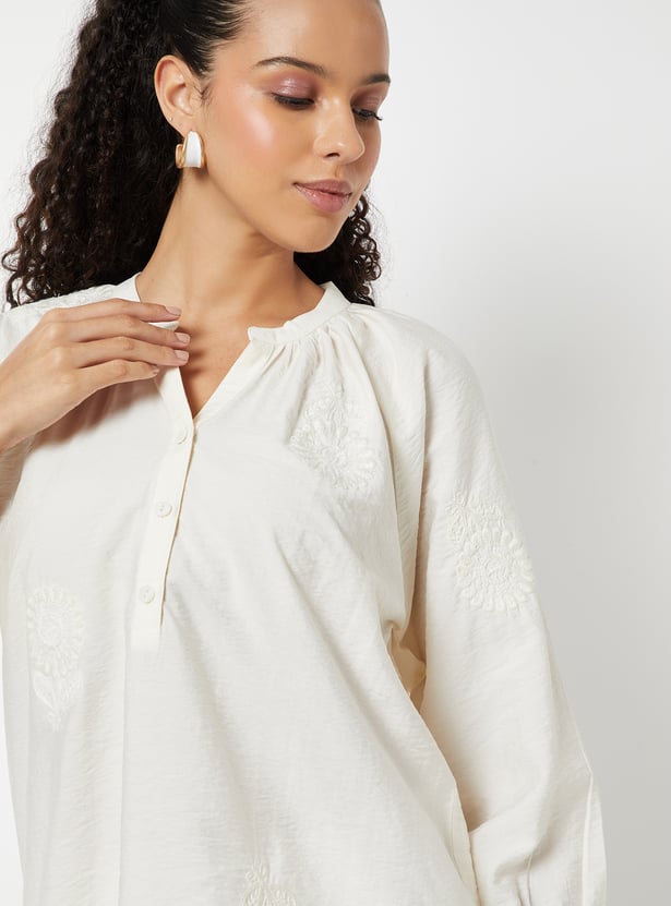 Women Embroidered Tunic
