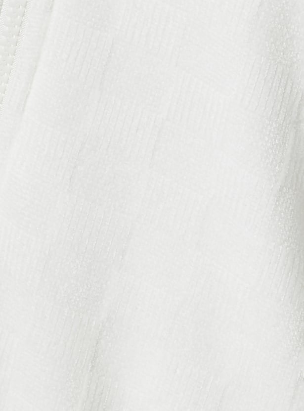 Women Patterned Hooded Jacket