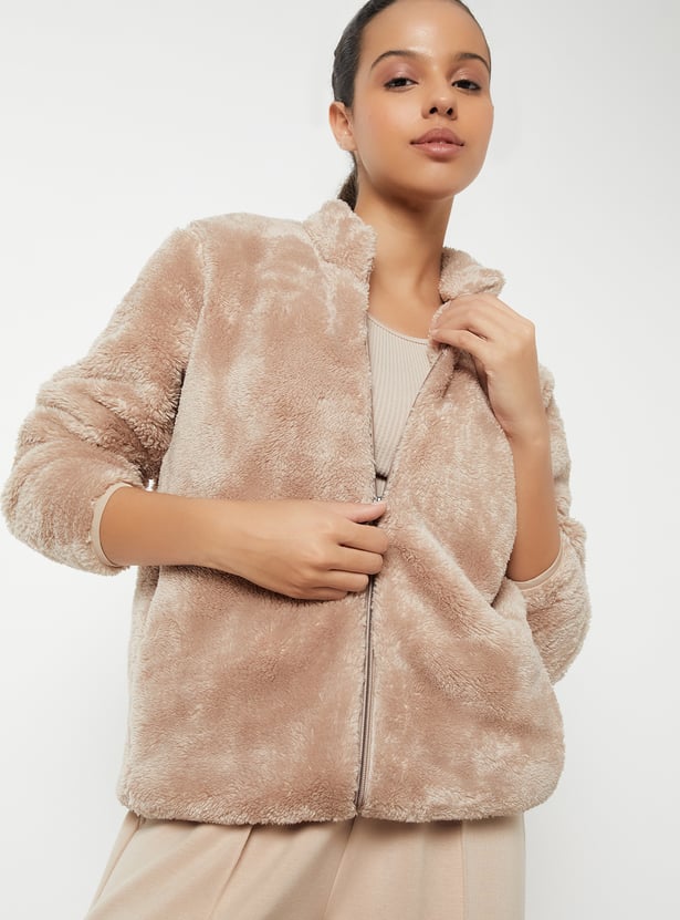 Buy Women Teddy Jacket Online at just Rs. 1199.0 - 1000015950178