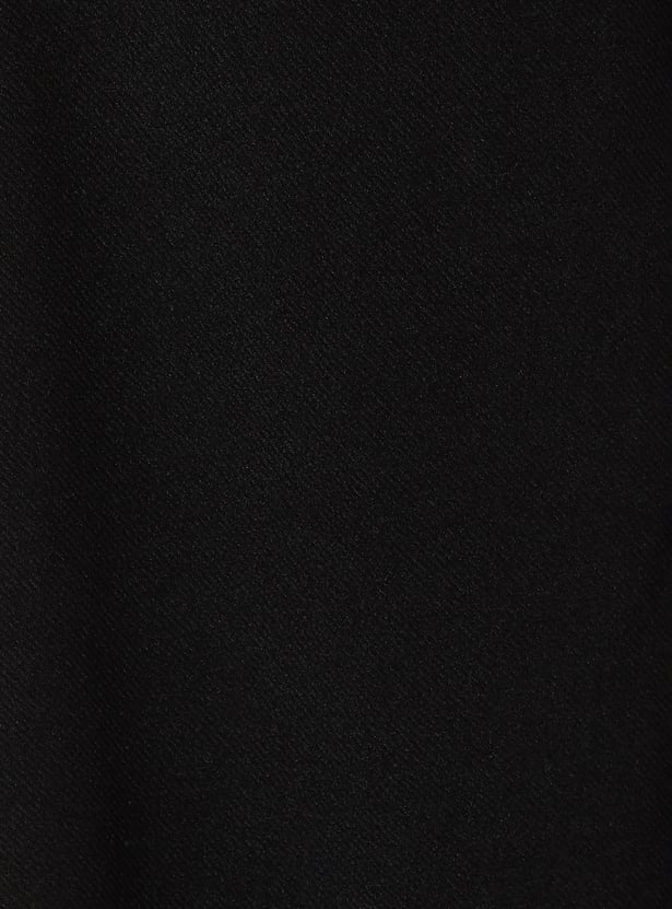 Women Solid Wide Leg Trousers