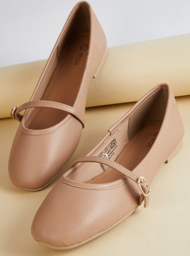 Women Solid Mary Janes