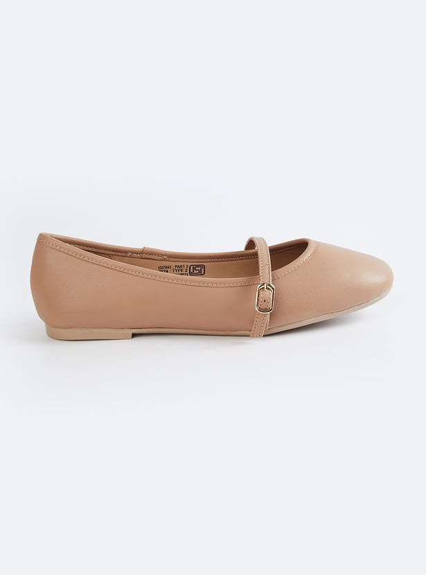 Women Solid Mary Janes