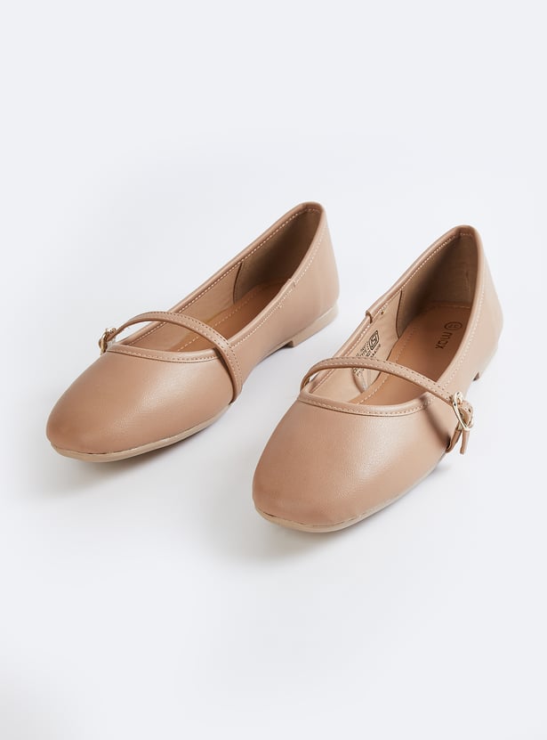 Women Solid Mary Janes