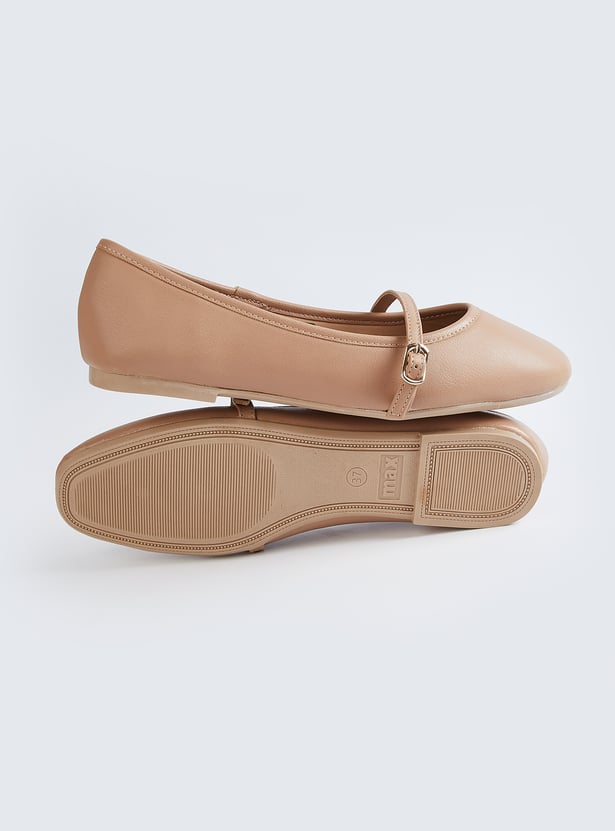 Women Solid Mary Janes