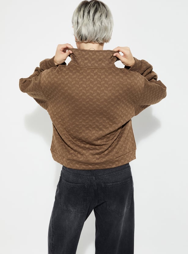 ALAYA F x URB_N Women Patterned Sweatshirt