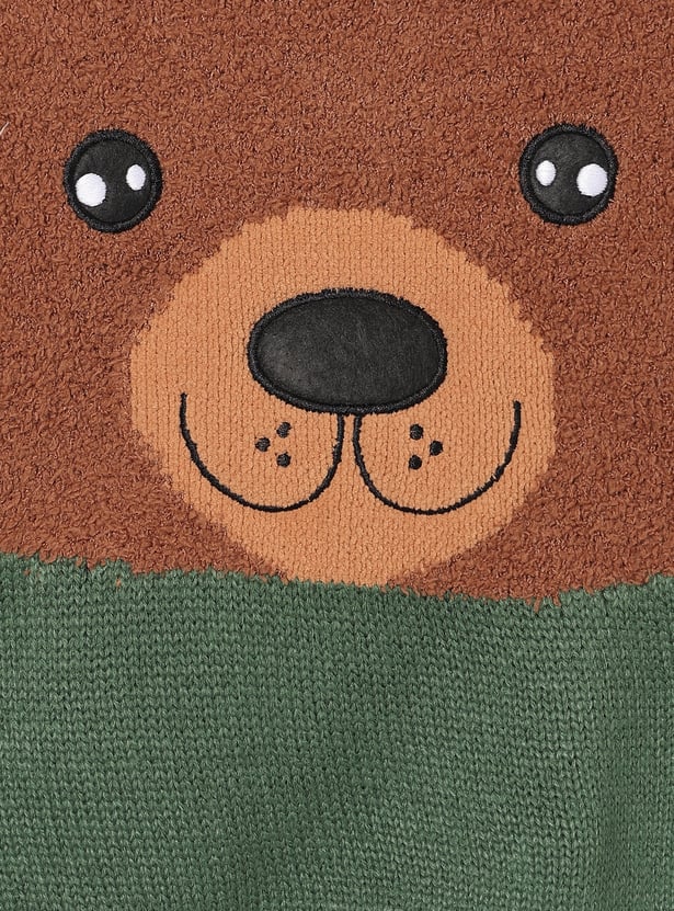 Boys Knit Applique Sweater
