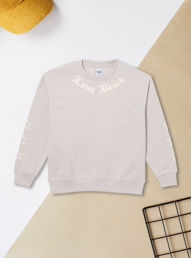 Boys Embossed Sweatshirt