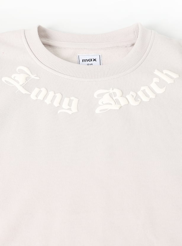 Boys Embossed Sweatshirt