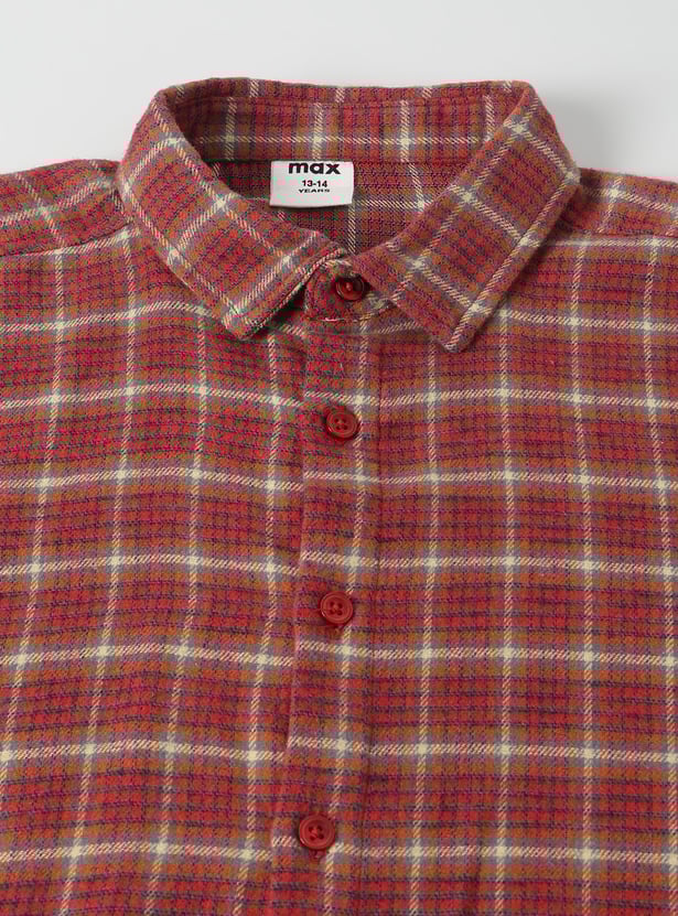 Boys Checked Shirt