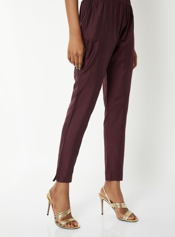 Women Embroidered Straight Kurta Set