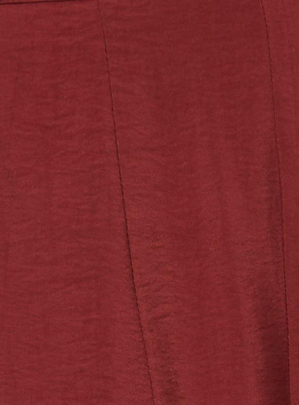 Women Embroidered Top With Palazzos and Shrug