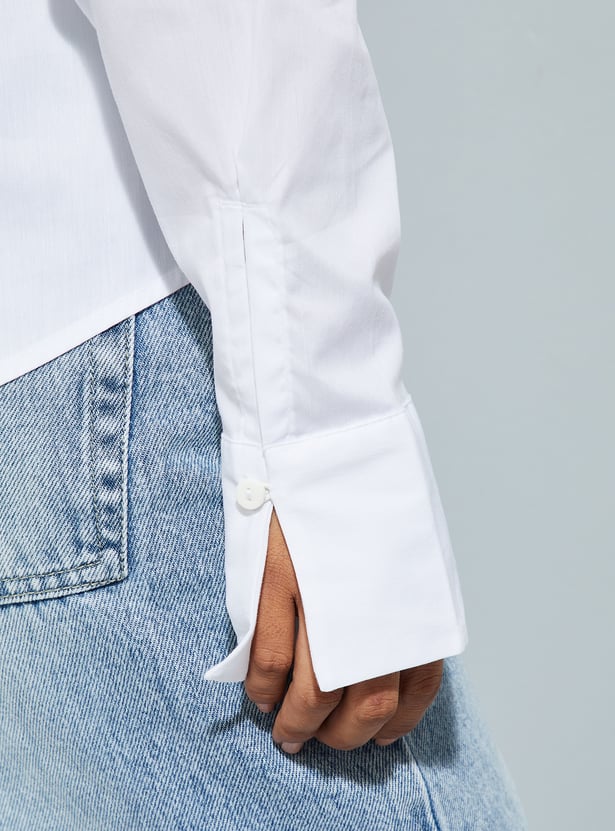 URB_N Women Striped Regular Fit Shirt