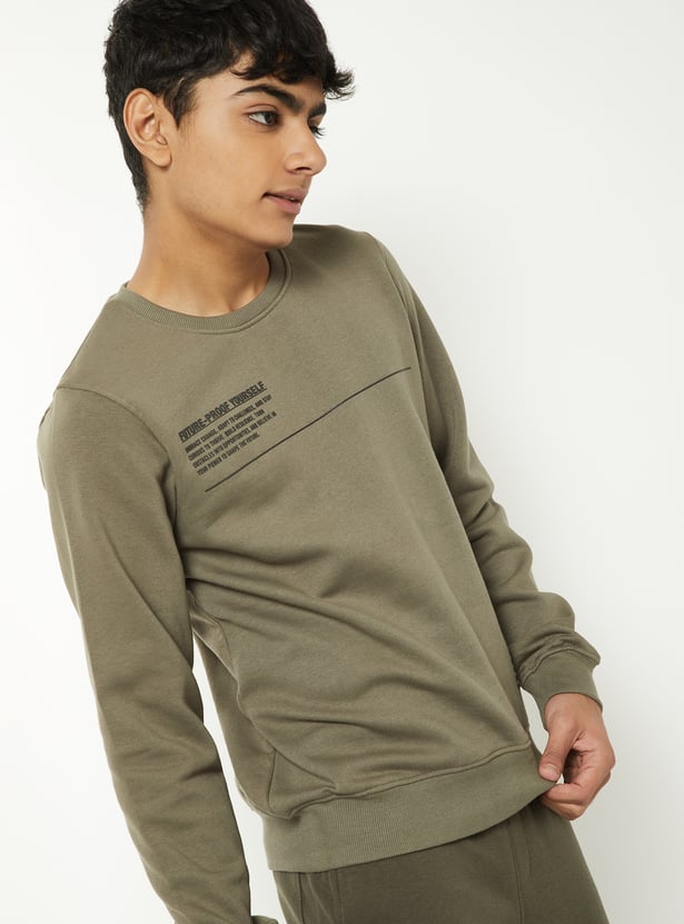 Boys Printed Sweatshirt