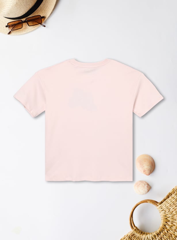 Girls Daisy Duck Print T-shirt