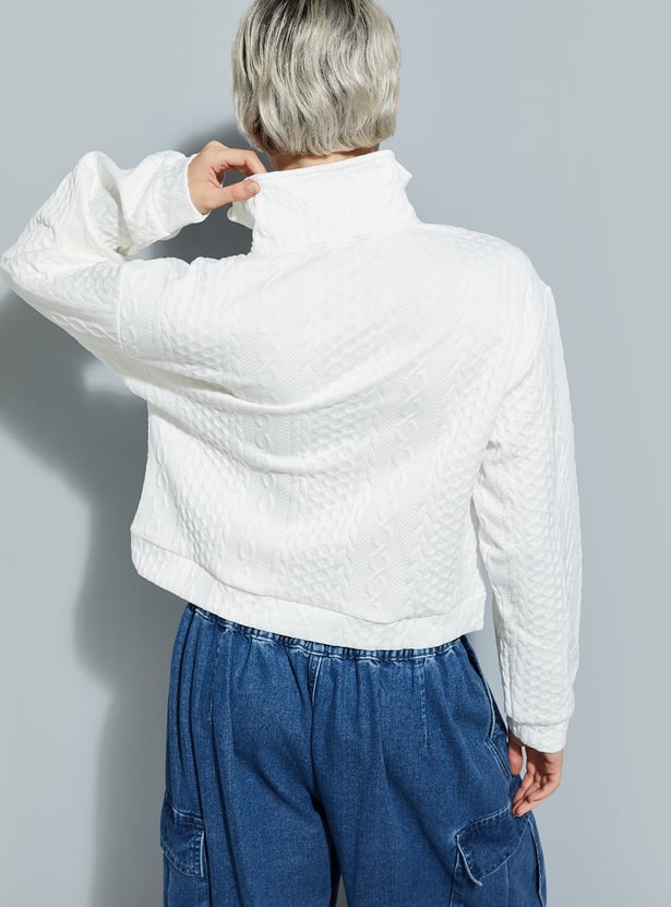 ALAYA F x URB_N Women Knit Sweatshirt