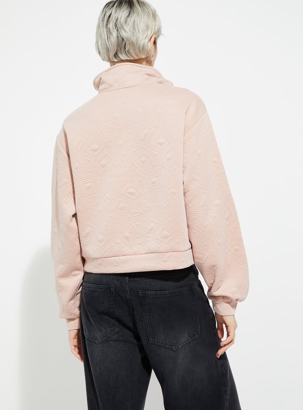 ALAYA F x URB_N Women Patterned Sweatshirt