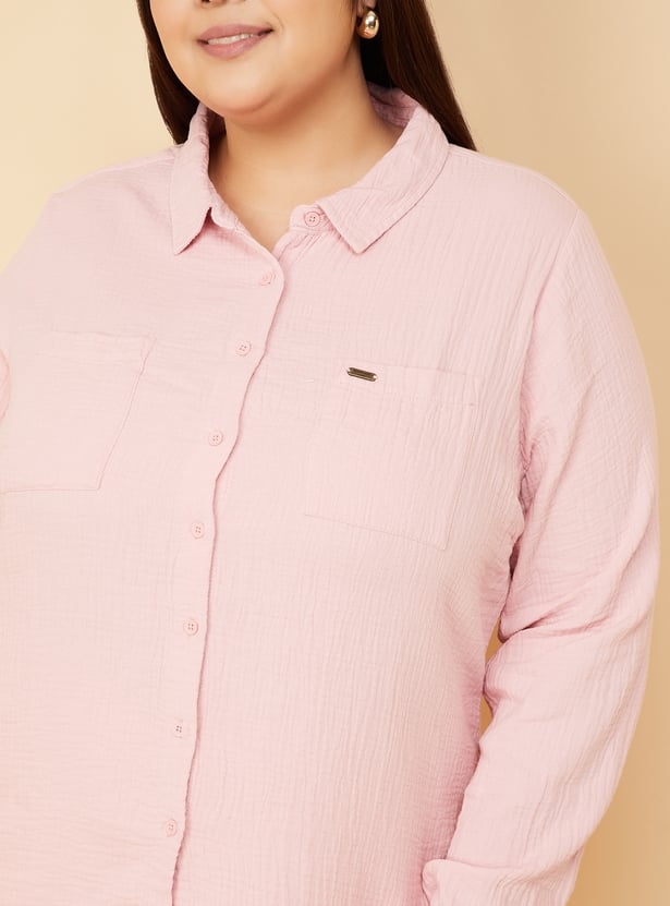 Women Textured Shirt