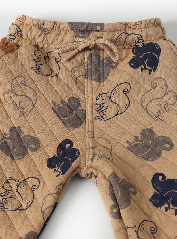 Boys Printed Joggers Set