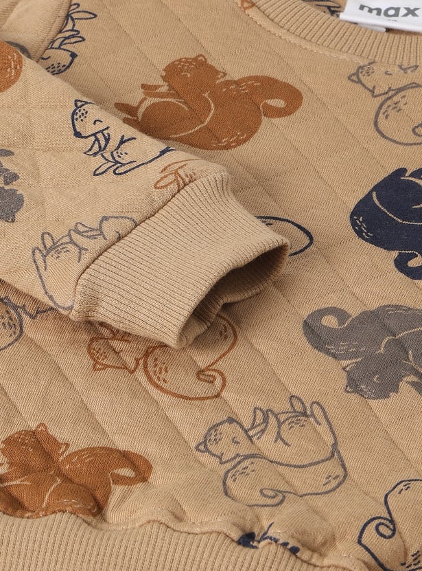 Boys Printed Joggers Set