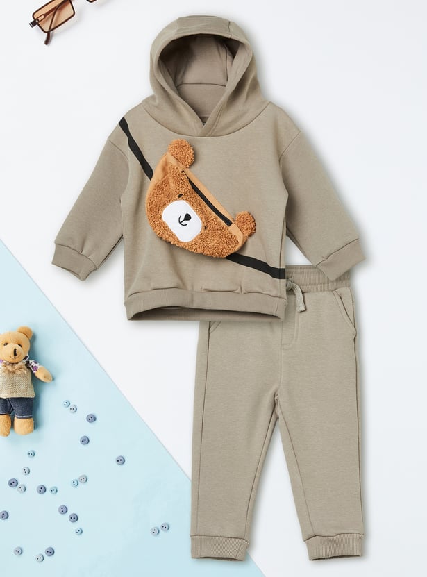 Boys Teddy Bear Joggers Set