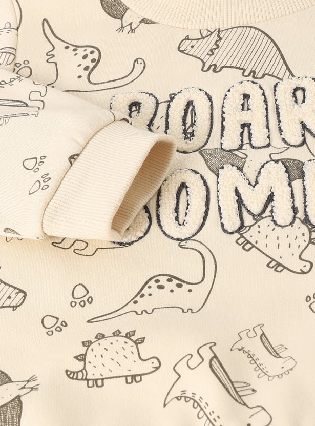 Boys Printed Joggers Set