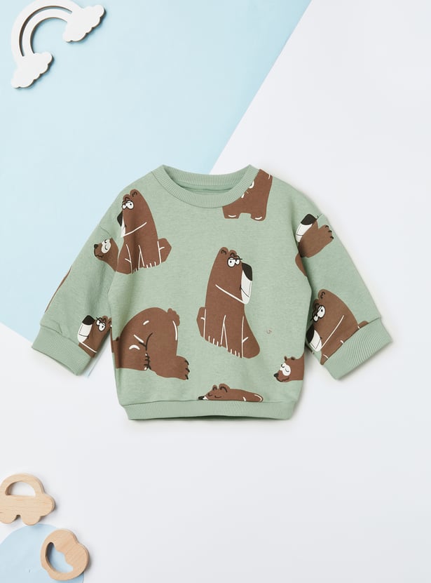 Boys Printed Joggers Set