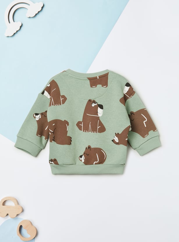 Boys Printed Joggers Set