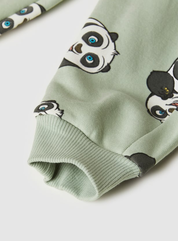 Boys Printed Joggers Set