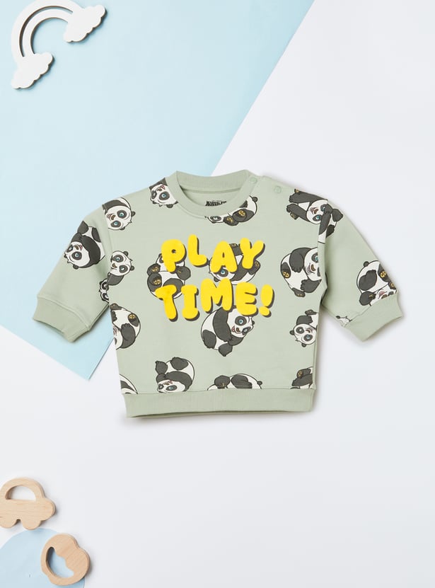 Boys Printed Joggers Set