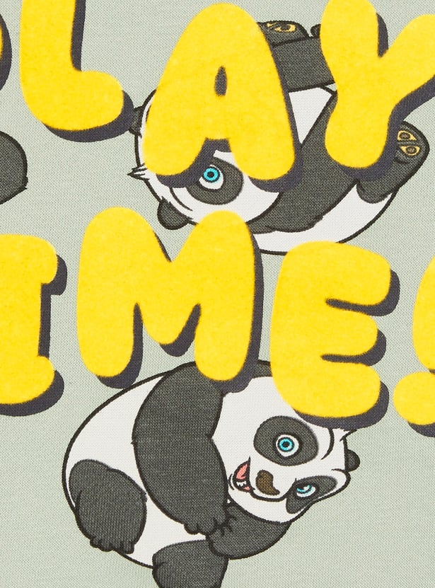 Boys Printed Joggers Set