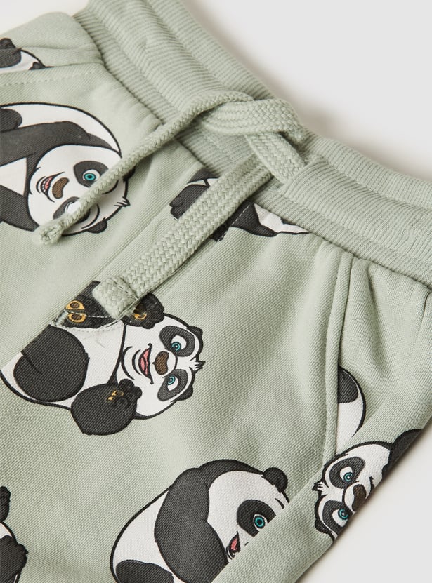 Boys Printed Joggers Set