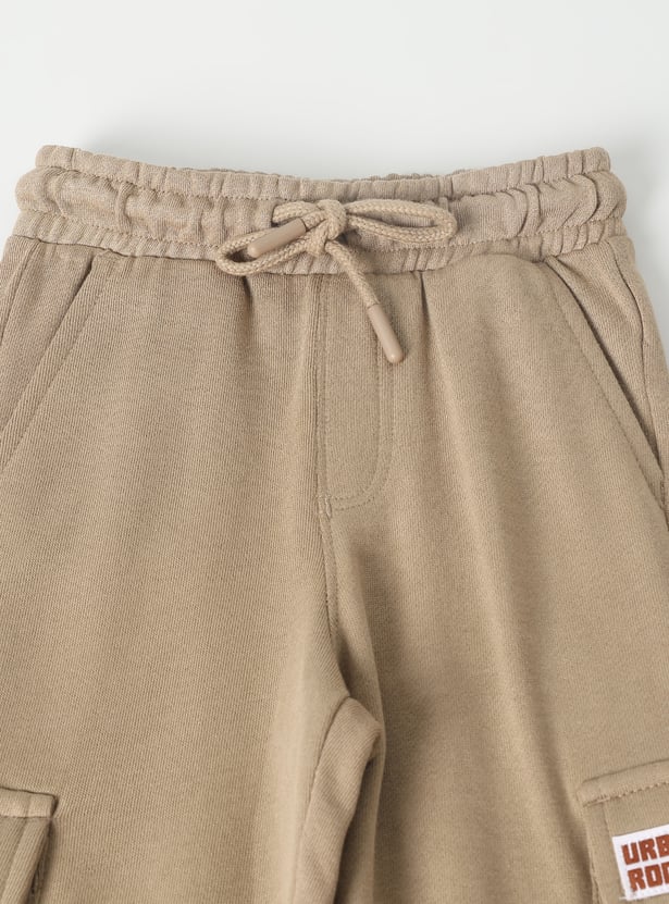 Boys Knit Cargo Track Pants