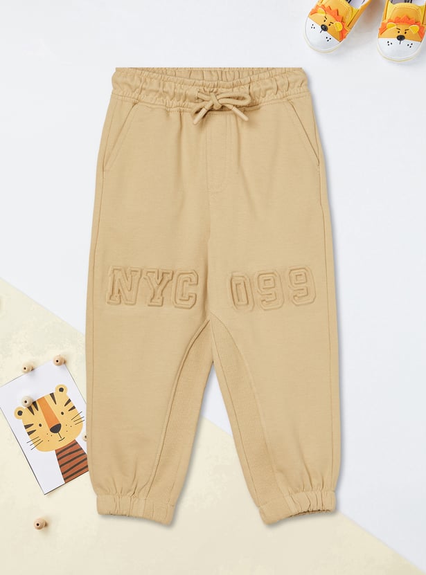 Boys Debossed Joggers
