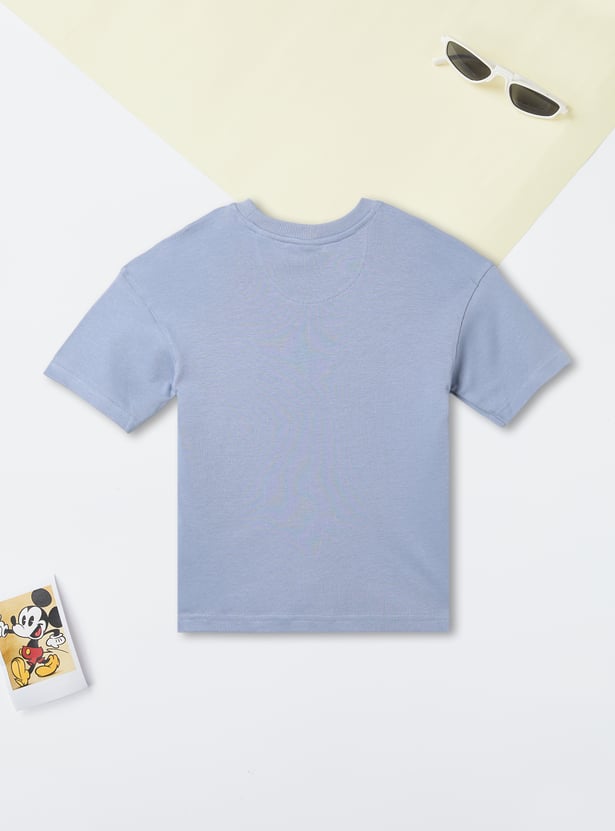 Boys Embroidered Oversized T-shirt